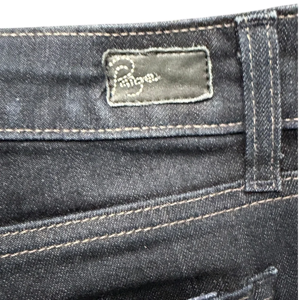 Paige Skyline Ankle Skinny Jeans Dark Wash Women's Size 28 Premium Denim‎